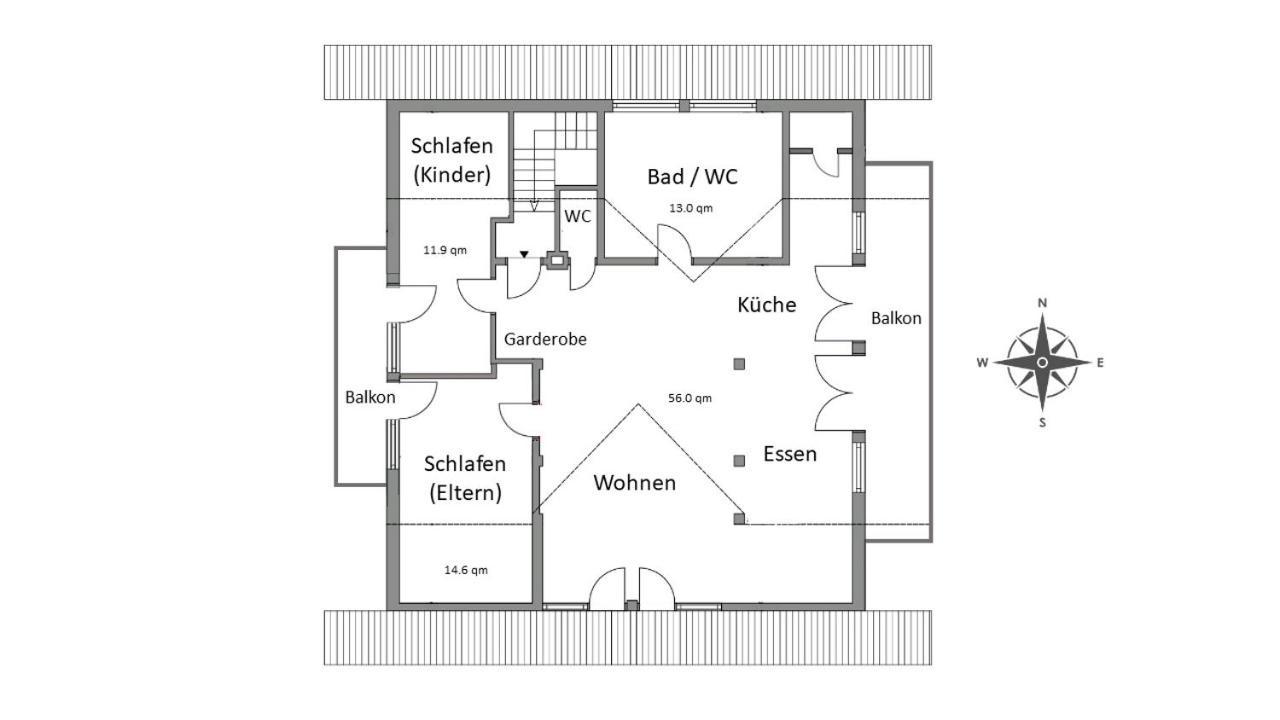 Ferienwohnung Lichtblick รีเดิน ภายนอก รูปภาพ